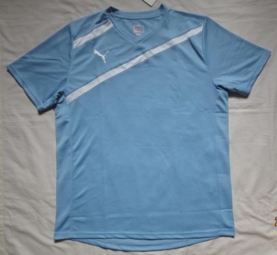 T-shirt treningowy Puma Esito 3 niebieski rozm.152