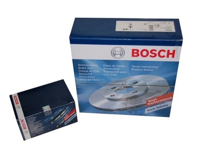 BOSCH DISQUES + SABOTS DE FREIN RENAULT LAGUNA II ARRIÈRE - milautoparts-fr.ukrlive.com