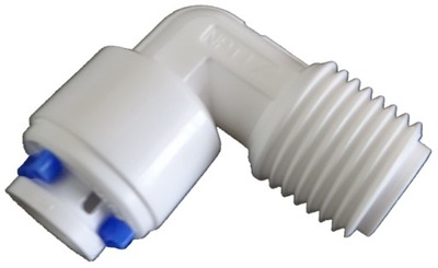 Kształtka szybkozłączka kolanko 1/4'' osmoza filtr