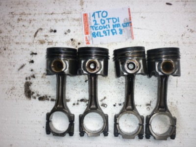 Поршень поршні vw touran 1t0 2.0 tdi фото №1