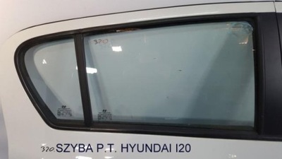 Стекло дверь большая правый задняя hyundai i20 фото №1