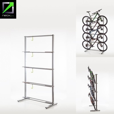 NEOX.pro stojak ekspozytor półkowy 4 rowery