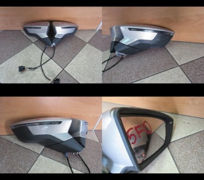 Дзеркало seat leon 5f0 праве фото №1