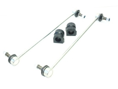 2x з'єднувач стабілізатора гумки opel vectra c kompl. фото №1