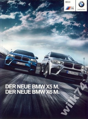 BMW X5M X6M prospekt 2 2014 Szwajcaria 
