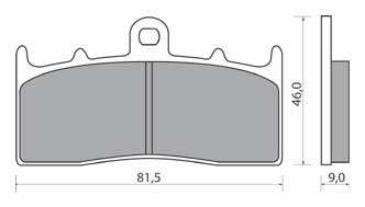 Klocki BMW R K 1200 1300 1600 GT GLT LT K1200
