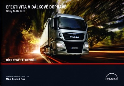 MAN TGX prospekt 2012 ciężarowy