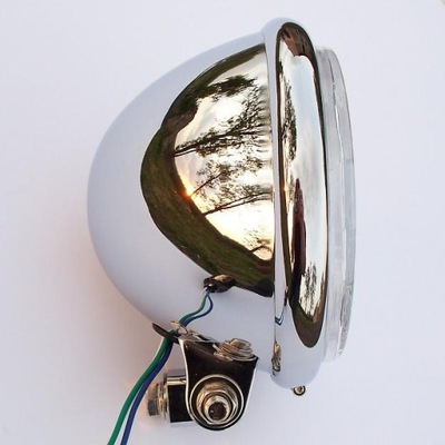 LAMPA PRZEDNIA REFLEKTOR 5 3/4 CAL DOLNE MOC SZKŁO