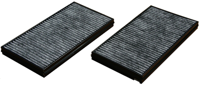 FILTER CABIN CABINS CARBON 2 PCS. BMW E60 E61 E63 - milautoparts-fr.ukrlive.com