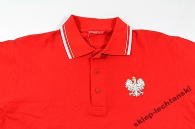POLSKA Koszulka narodowa z orzełkiem Patriota M