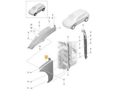 PORSCHE WITH 95B821103CYGRV - milautoparts-fr.ukrlive.com