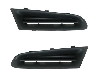 GRILLE LEFT+RIGHT RADIATOR GRILLE RENAULT CLIO 3 III 2005-2009 - milautoparts-fr.ukrlive.com