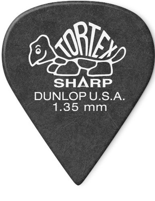 Dunlop Tortex Sharp kostka gitarowa do gitary 1.35