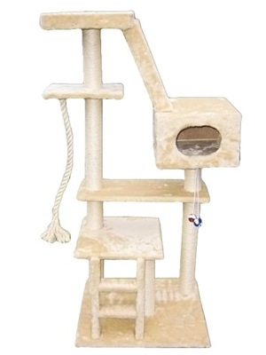 027a drapaki dla kotów,drapak kota budka