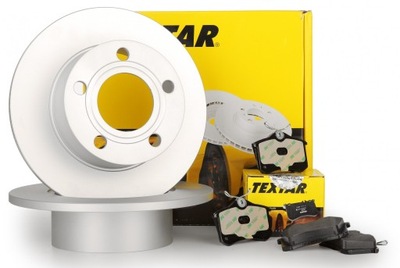 2× TEXTAR 93143403 DISQUE DE FREIN + SABOTS DE FREIN DE FREIN TEXTAR 2921702 - milautoparts-fr.ukrlive.com