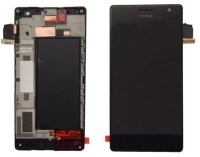 Nokia Lumia 730 735 LCD ekran dotykowy Ramka