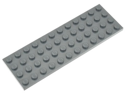 LEGO Płytka zwykła 4x12 3029 szara ciemna