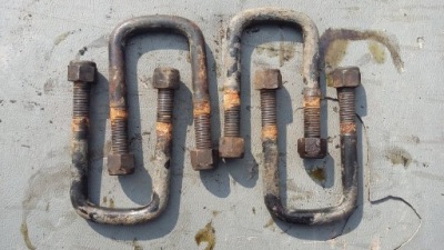 Скоба cybant хомут рессора mascott mascot задняя -10 фото №1