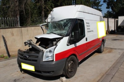 Ford transit mk7 левый обшивка бампер 2012 2013 фото №1