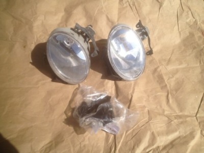 Hyundai santa fe ii 06-09 противотуманная фара левый перед фото №1