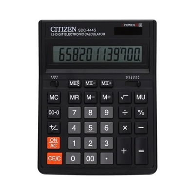 Kalkulator 12pozycyjny SDC444S Citizen