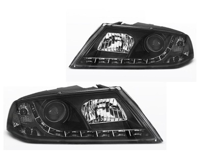 FEU FEUX AVANT SKODA OCTAVIA 2 DAYLIGHT BLACK - milautoparts-fr.ukrlive.com