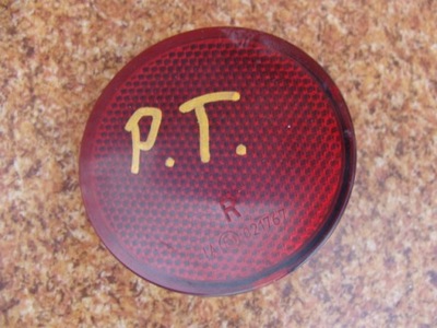 Nissan pathfinder r51 07r отражатель w бампер задняя pr фото №1