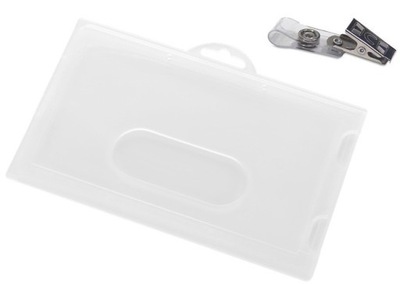 Identyfikator etui na kartę wizytówkę z zawieszką