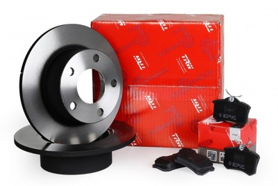 DISCS PADS TRW REAR - MERCEDES A W176 276MM - milautoparts-fr.ukrlive.com