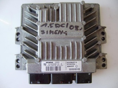 Бортовой компьютер блок управления двигателя renault 1.5 8200843713 фото №1