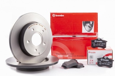 DISQUES SABOTS DE FREIN BREMBO ARRIÈRE VOLVO V70 II - milautoparts-fr.ukrlive.com