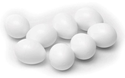 Jajo sztuczne dla gołębi jajka podkładowe 20 szt