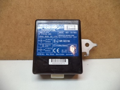 TOYOTA IQ MODULE CONTROL UNIT DOOR 89741-52262 - milautoparts-fr.ukrlive.com