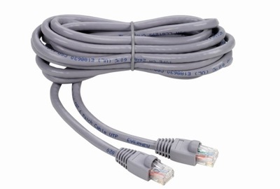 Kabel CAT6 Gigabit RJ45 8p8c owalny 10m. THOMSON