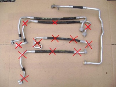 Трубки провода кондиционера vw transporter t5 фото №1