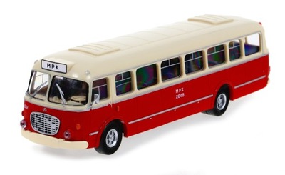 Autobus Daffi PRL Jelcz 272 MEX 1:43 czerwony 3+