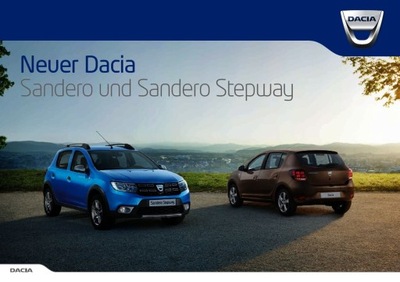 Dacia Sandero i Stepway prospekt 2017 Austria 