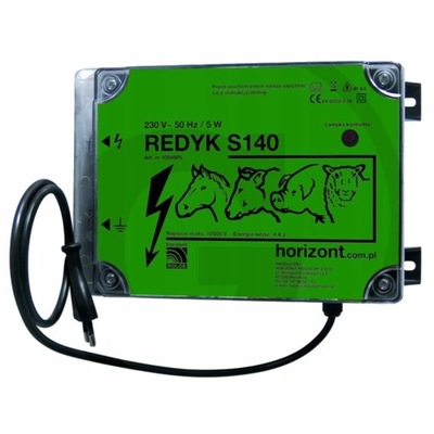 PASTUCH ELECTRICAL ELEKTRYZATOR REDYK S140  