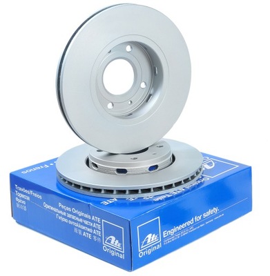 ATE DISCS 260MM FRONT NISSAN MICRA K12 NOTE E11 - milautoparts-fr.ukrlive.com