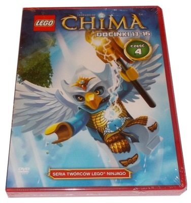 Film LEGO CHIMA odcinki 13-16 DVD część 4 płyta DVD