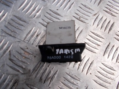 Toyota yaris iii резистор резистор 12-16 фото №1