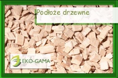 Podłoże drzewne Drewienka Buk - 60 LITRÓW / 15 kg