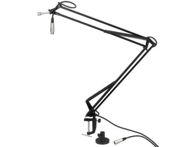 Monacor Statyw mikrofonowy z ruchomym ramieniem