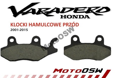 HONDA VARADERO 125 XL SABOTS DE FREIN DE FREIN AVANT NOUVEAU - milautoparts-fr.ukrlive.com