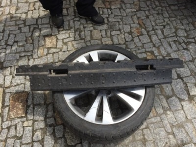 Opel insignia kombi абсорбер пена бампер задний фото №1