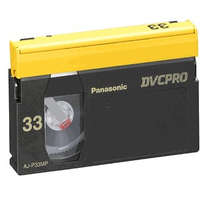 Kaseta Panasonic do kamer DVCPRO AJ-P33MP 33 min