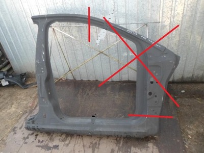 Focus mk2 рестайлинг  стойку порог обшивка правый  2007- фото №1