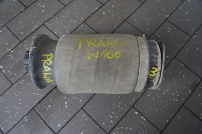 Подушка задний  пневмоподушка airmatic правая mercedes ml w166 фото №1