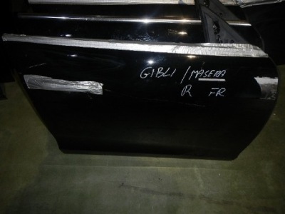 Maserati ghibli 13- двері передні праве чорні фото №1