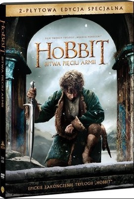 Hobbit Bitwa Pięciu Armii [2 DVD] szybka wysyłka !